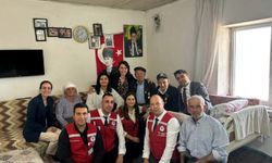 Kore Gazisi Mehmet Gün'e Büyükşehir'den sürpriz doğum günü kutlaması