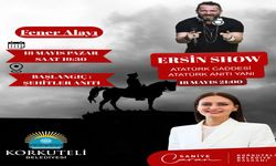Korkuteli’nde 18 Mayıs coşkusu: Fener Alayı ve Ersin Show ile unutulmaz gece