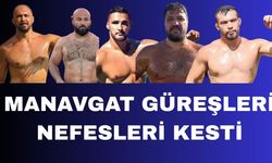 2025 Manavgat Belediyesi Yağlı Güreşleri ikinci turda nefesler tutuldu… Feyzullah Aktürk, Mustafa Taş güreşi bitmek bilmedi