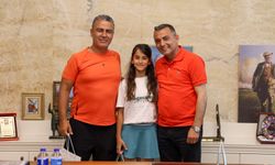 Manavgat’ın gururundan Başkan Kara’ya ziyaret