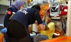 Ortalığı savaş alanına çeviren sürücü gözyaşlarına boğuldu