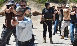 Poligonda zorlu eğitim; hız, refleks ve dikkat şart