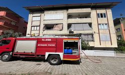 Aydın’da prizde unutulan ütü ütü çıkardı