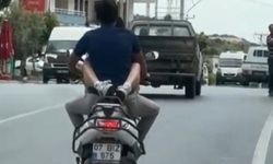 Kucağında yolcu taşıyan sürücüye 32 bin TL ceza