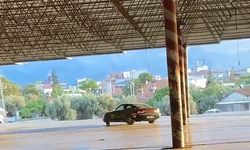 Pazar yerinde drift atan sürücüye ceza yağdı