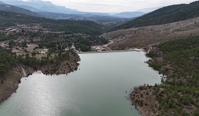 Manavgat Yeşilbağ Barajı tamamlandı