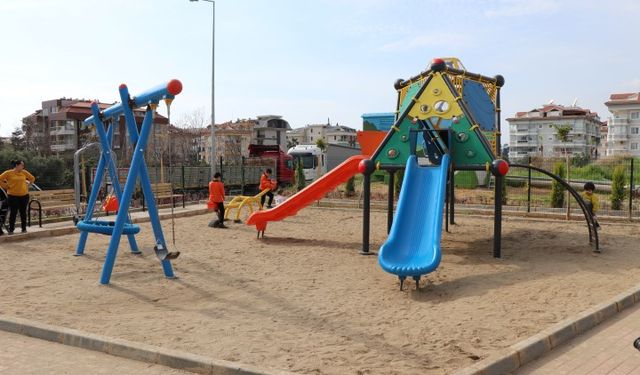 Antalya’nın o mahallesinin bütün parkları sil baştan yapılacak