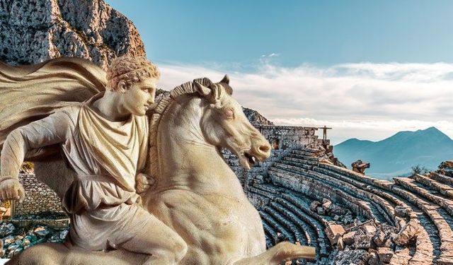 Tarihin en büyük komutanı Büyük İskender’in fethedemediği antik kent Antalya Döşemealtı’nda