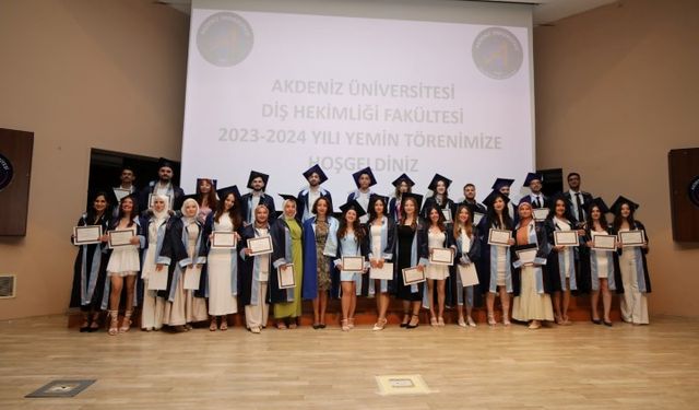 Akdeniz Üniversitesi’nin o fakültesi ilk beşte yer aldı... Mezunlar iş hayatına atılacaklar