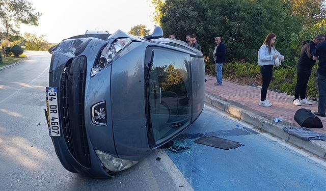 Antalya’da kazaya yardım etmek isteyen kişi de kazaya neden oldu