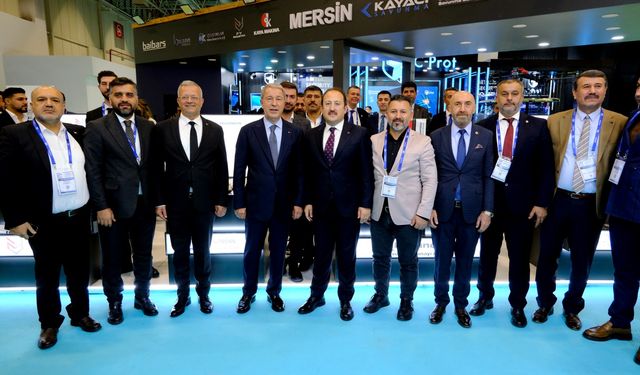 SAHA EXPO'da Mersin'den 11 firma yerini aldı