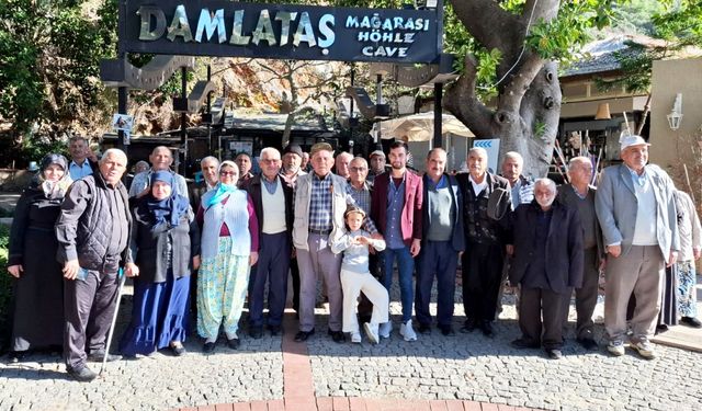 Alanya’da 65 yaş üstü vatandaşlar tarihi ve doğal güzellikler gezdirildi