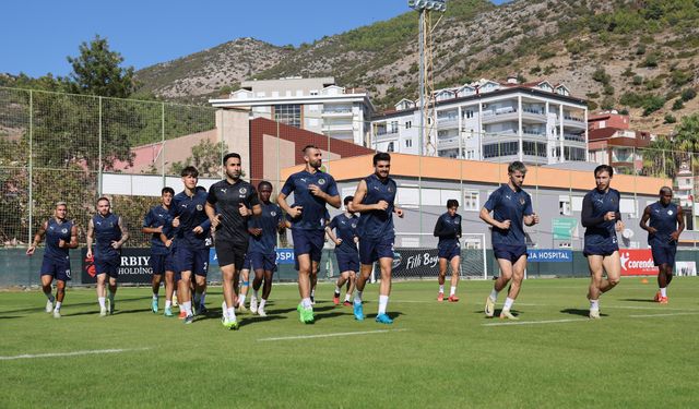 Alanyaspor’da Samsunspor maçı öncesinde sıkı hazırlanıyor