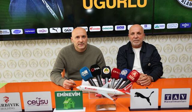 Alanyaspor’un teknik direktörü Sami Uğurlu oldu