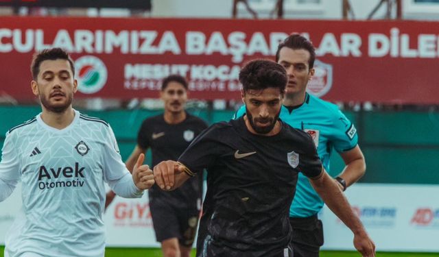 Kepez kritik maçta puanı kaptı: 3-3