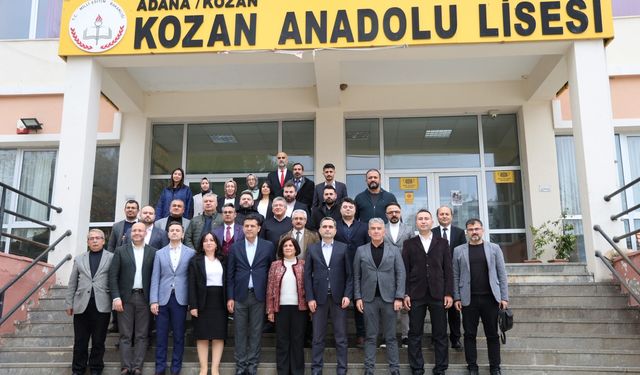 Yarım asırlık Kozan Lisesi mezunları buluştu