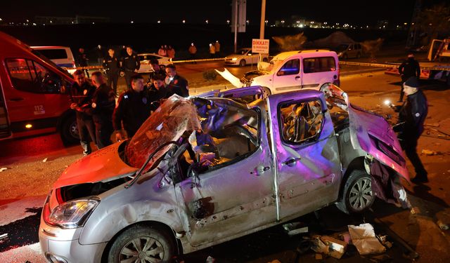 Adana'da feci kaza... 1 ölü 2 yaralı