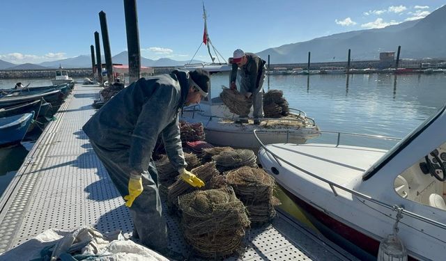 Eğirdir Gölü'nde kaçak avcılıkla mücadele! 150 kilogram canlı kerevit kurtarıldı