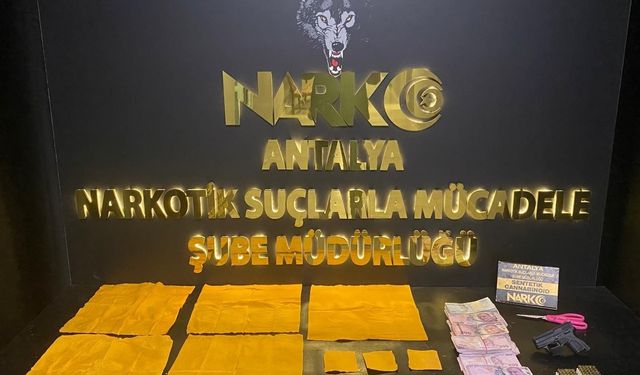 Antalya'da son bir haftadaki narkotik operasyonlarında 210 şüpheli yakalandı