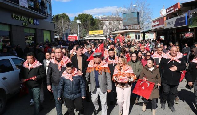 Bozdoğan'da Deve Güreşi Festivali’nde renkli görüntüler… İlçede şölen havası esti