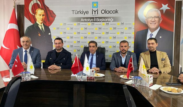 İyi Parti Kemer Tolga Kaviş’e emanet