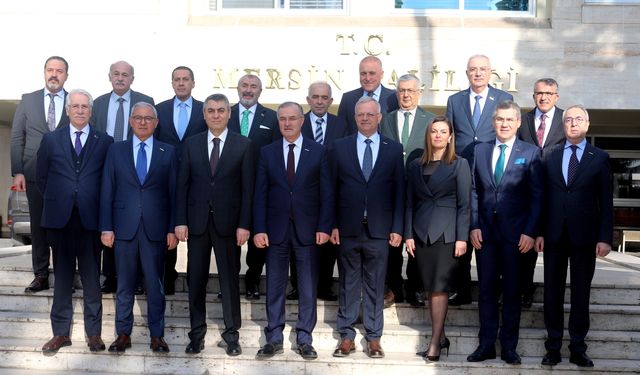 OSBÜK Yönetimi Mersin’de toplandı