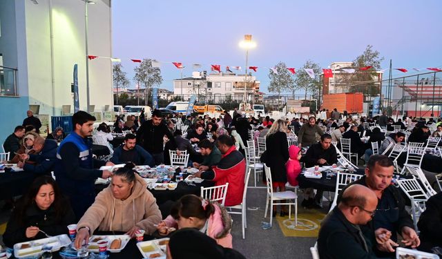 Kepez’de 3 mahalle iftarda buluştu