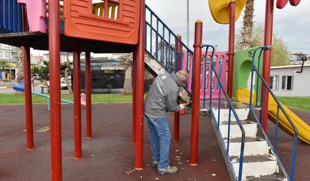 Kepez’in Merih Elmas Niğdeli parkı yenilendi