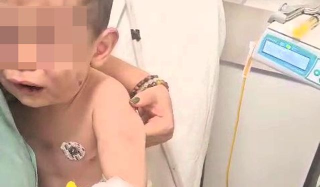 Denizli’de 2 yaşındaki bebek kabusu yaşadı