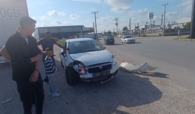 Antalya'da göz göre göre kaza geldi