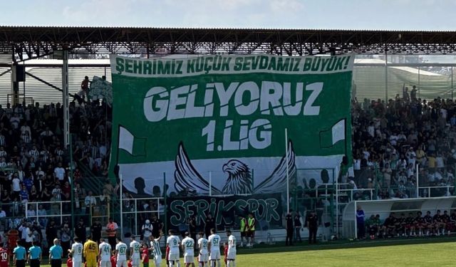 Serikspor, şampiyon olabileceği maç için Erbaa’ya taraftarıyla gidiyor