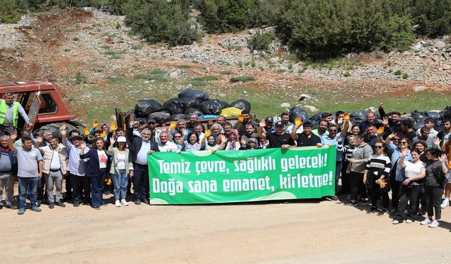 Akseki’de doğa için el ele