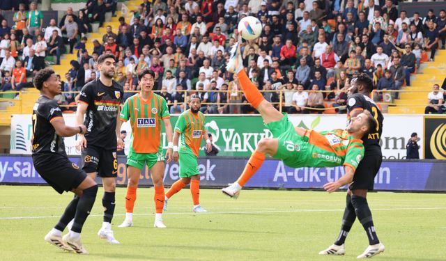 Alanya kabustan kurtulamadı; 1-1