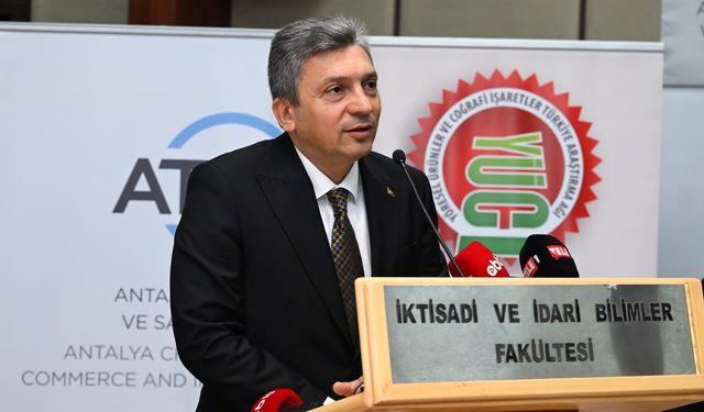 Antalya'da 'Coğrafi İşaretler Zirvesi' başladı