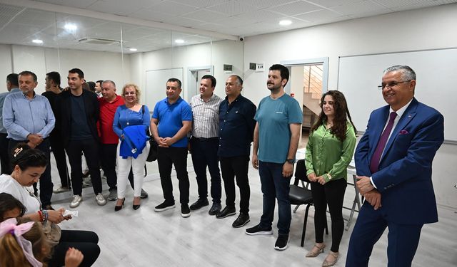Başkan Topaloğlu, kursiyerler ve velileriyle bir araya geldi