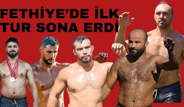 2025 Fethiye Yağlı Güreşleri’nde ilk tur sona erdi… İlk turda 66 başpehlivan kol bağladı