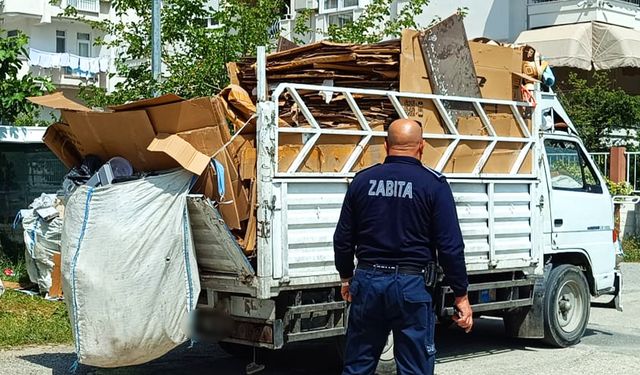 Manavgat’ta huzur ve güvenlik için zabıta ekipleri sahada
