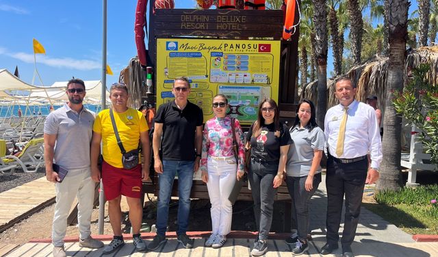 Alanya’da 'Mavi Bayrak' denetimleri sıkı bir şekilde yapılıyor