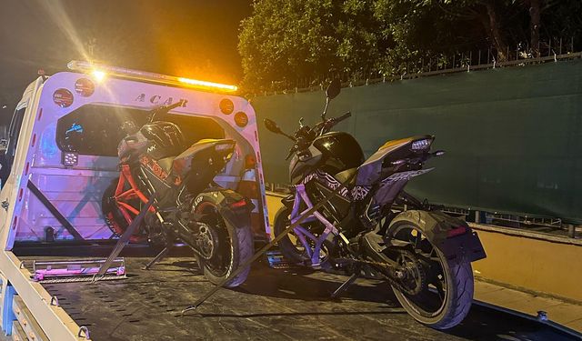 Motosikletle tek teker üzerinde gitmenin cezası ağır oldu