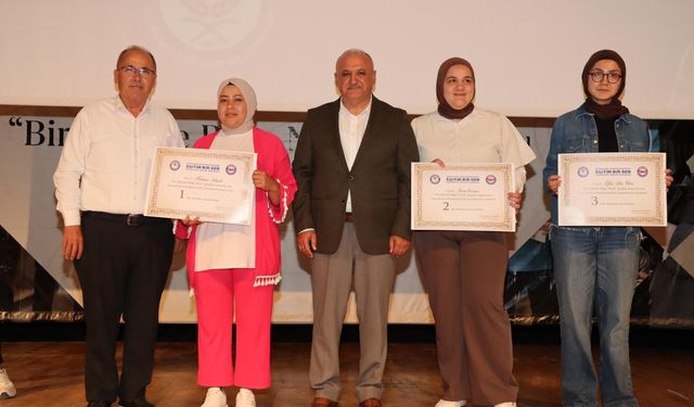 "Bir Bilenle Bilge Nesil" projesinde ödüller dağıtıldı