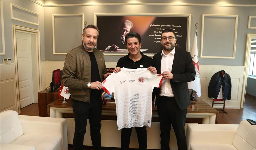 Turgay Genç’e Antalyaspor’dan ziyaret