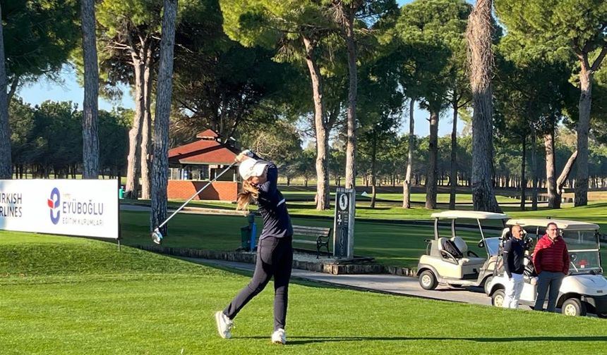 Antalya golf heyecanı sona erdi