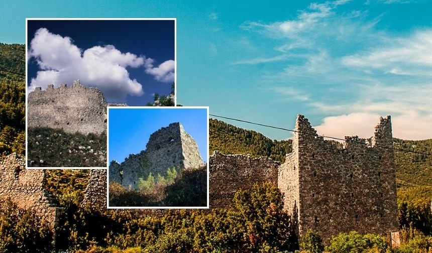 Antalya Kemer’de yer alan asırlık miras.. Gedelme Kalesi’nin öyküsü