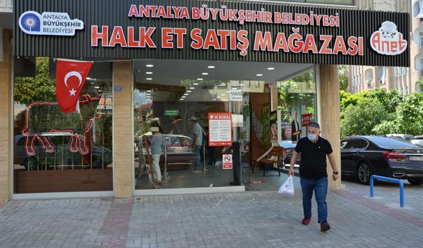 Antalya Halk Et’in kaç ton et sattığı belli oldu… Peki Halk Et’e nasıl ulaşılır?