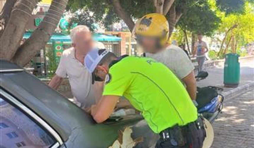 Antalya’daki kuralsız sürücüye ceza yağmuru