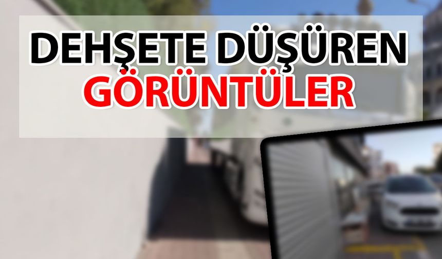 Turizm kenti Antalya’dan dehşete düşüren görüntüler… Kaldırım krizi isyan ettirdi!