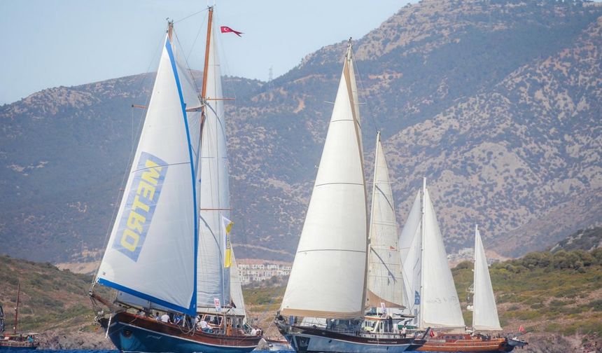 Bodrum'da rüzgarın şampiyonları belli oldu