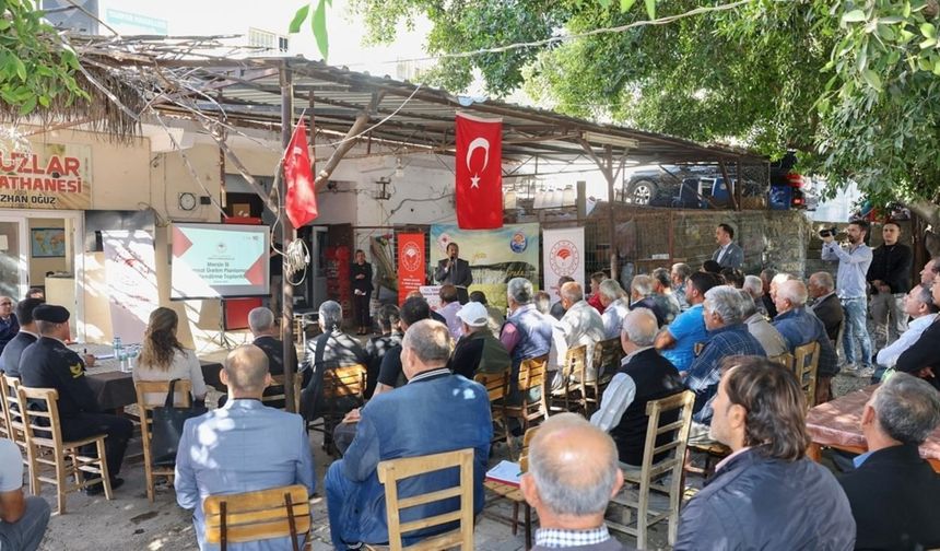 Vali Pehlivan Mersin, gayrisafi milli hasılaya tarımsal alanda en çok katkı yapan 3. İl