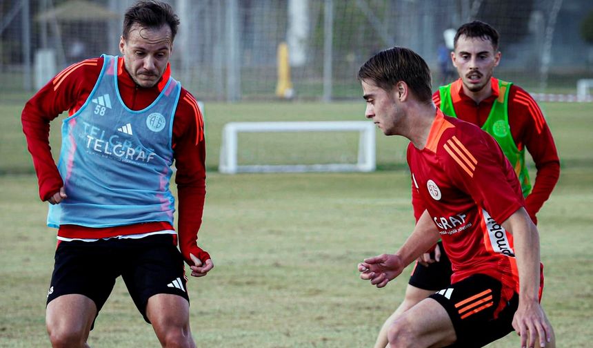 Antalyaspor'da yoğun tempoya hazırlık