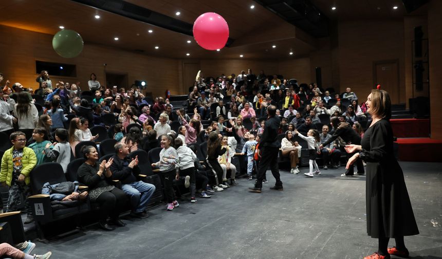 Balon Ağacı oyunu çocuklara keyifli anlar yaşattı